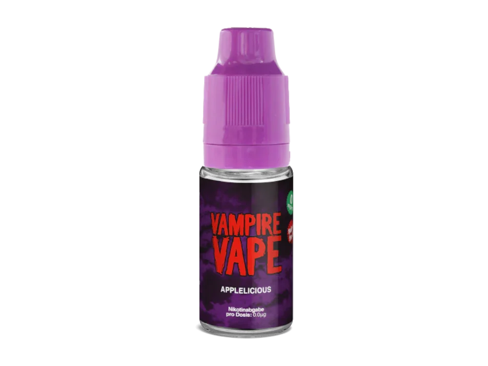 Vampire Vape - Applelicious E-Zigaretten Liquid 3 mg/ml 10er Packung Neuheit