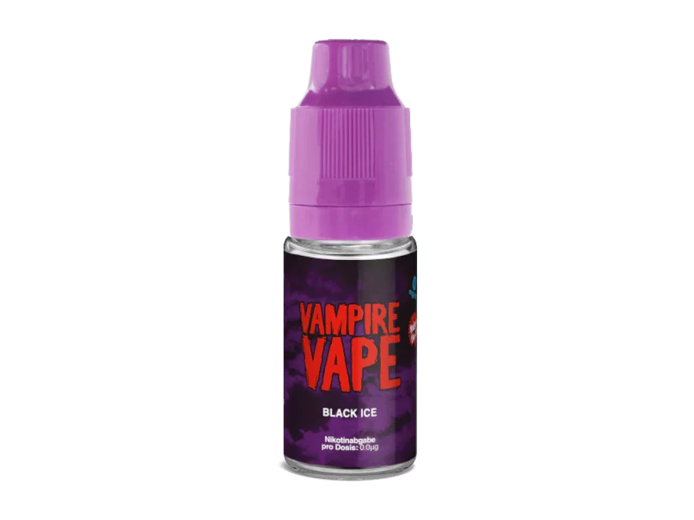Vampire Vape - Black Ice E-Zigaretten Liquid 3 mg/ml 10er Packung Kostenloser Versand