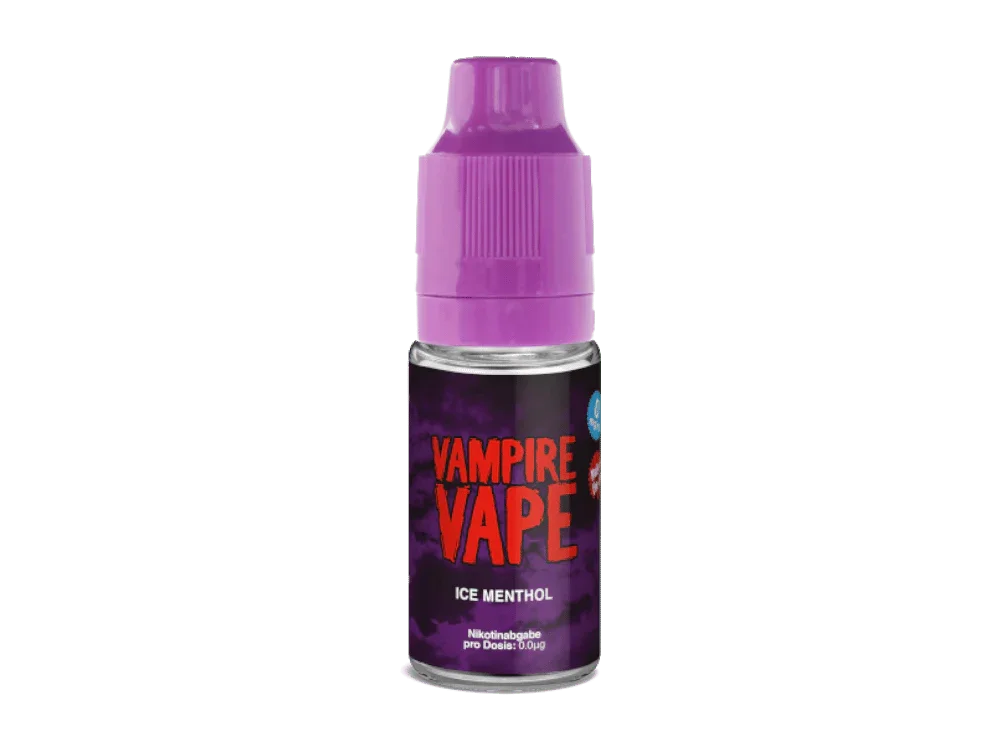 Rabatt Vampire Vape - Ice Menthol E-Zigaretten Liquid 12 mg/ml