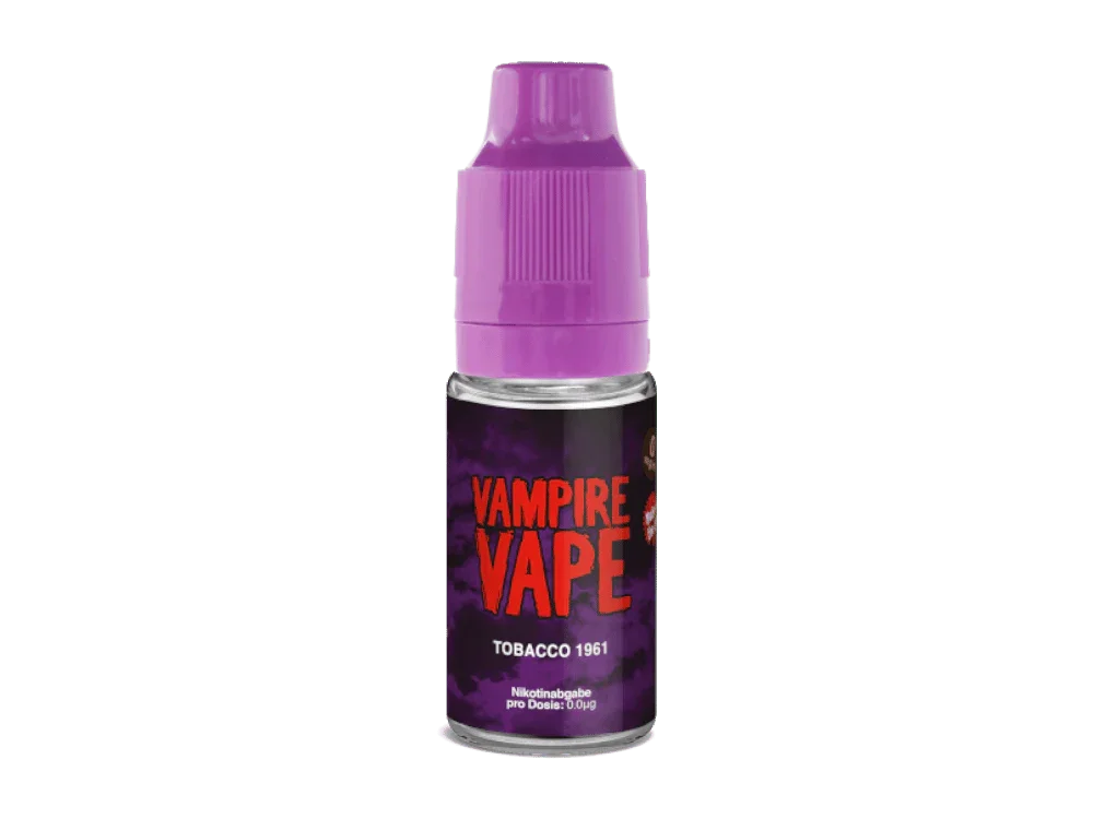 Vampire Vape - Tobacco 1961 E-Zigaretten Liquid 12 mg/ml Sichere Zahlung