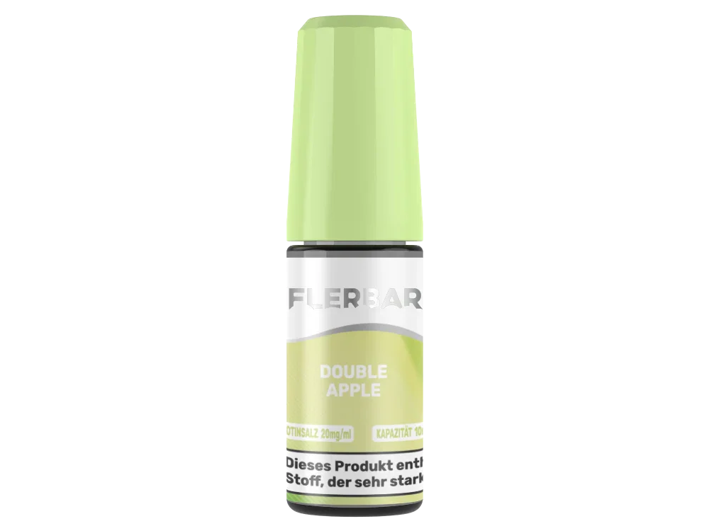 Flerbar Liquid - Double Apple - Nikotinsalz Liquid 20 mg/ml 10er Packung Günstig