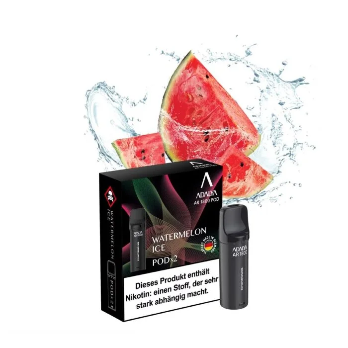 Adalya Alpha Prefilled Pod - Watermelon Ice 2x2ml | 20mg/ml Neu