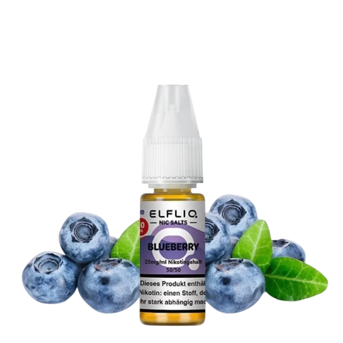 Elfliq Liquid by Elfbar - Blueberry Nikotinsalz 10ml | 20mg/ml Preis Gesenkt