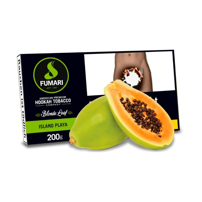 Aktuell Fumari Shishatabak - Island Playa / Island Papaya 200g