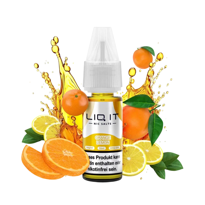 Kracherpreis Liq It Liquid - Orange Lemon Nikotinsalz 10ml | 6mg/ml