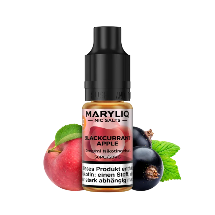 Heißes Angebot Maryliq Liquid by Lost Mary - Blackcurrant Apple Nikotinsalz 10ml | 10mg/ml