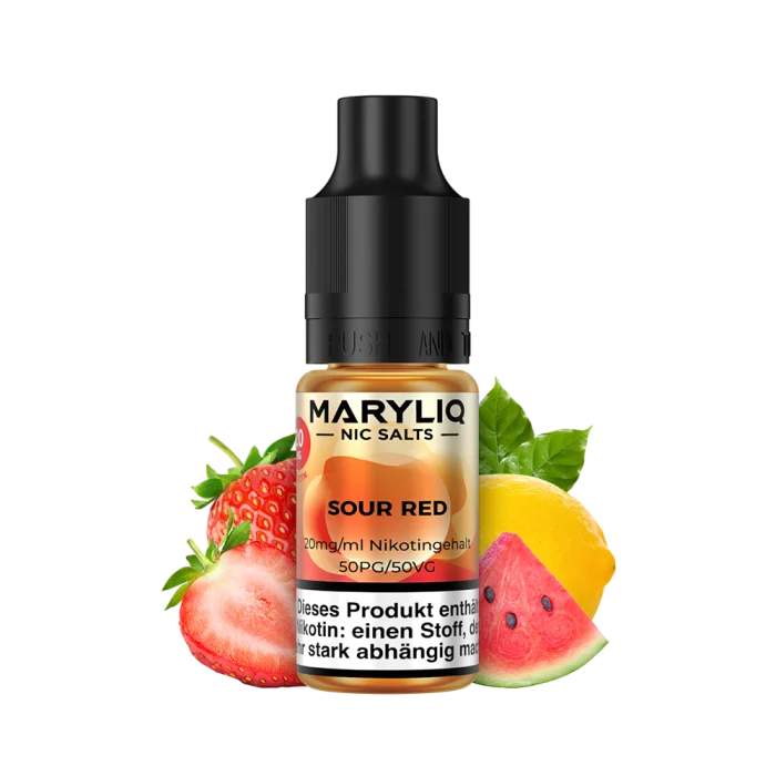 Günstig Maryliq Liquid by Lost Mary - Sour Red Nikotinsalz 10ml | 20mg/ml