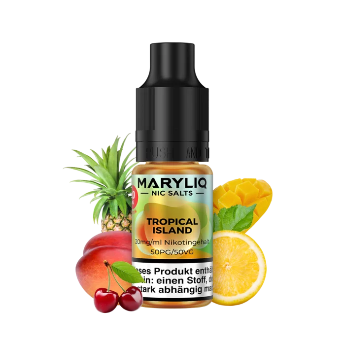 Must-Have Maryliq Liquid by Lost Mary - Tropical Island Nikotinsalz 10ml | 20mg/ml