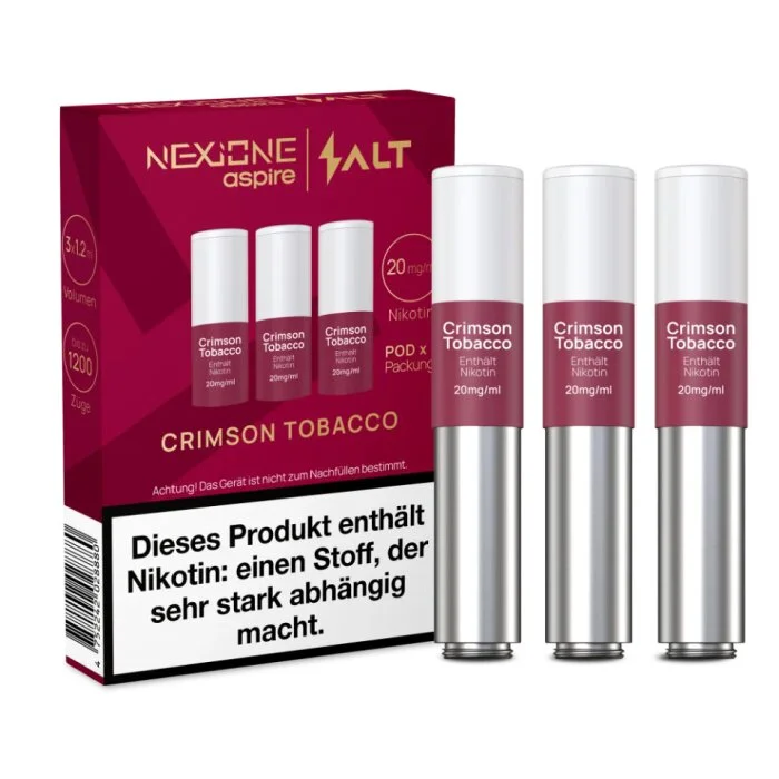 Nexione by SALT Pod - Crimson Tobacco Markenprodukt