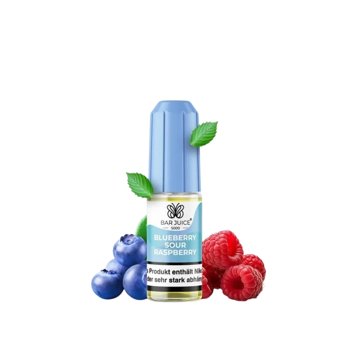 Bar Juice Liquid - Blueberry Sour Raspberry Nikotinsalz 10ml | 10mg/ml Beliebt