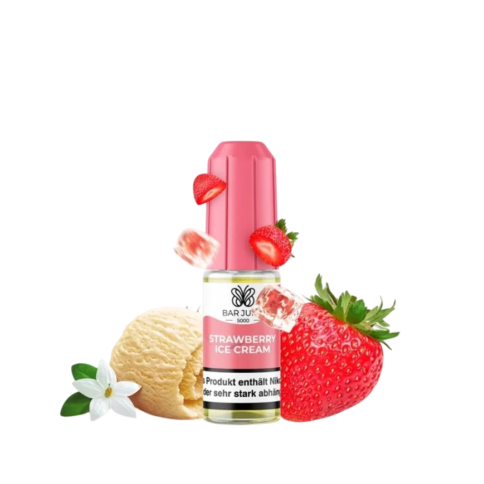 Bar Juice Liquid - Strawberry Ice Cream Nikotinsalz 10ml | 10mg/ml Jetzt Bestellen