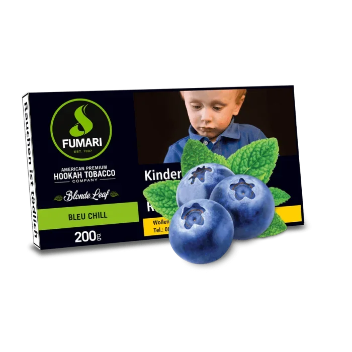 Meistverkauft Fumari Shishatabak - Bleu Chill / Blueberry N'Ice 200g