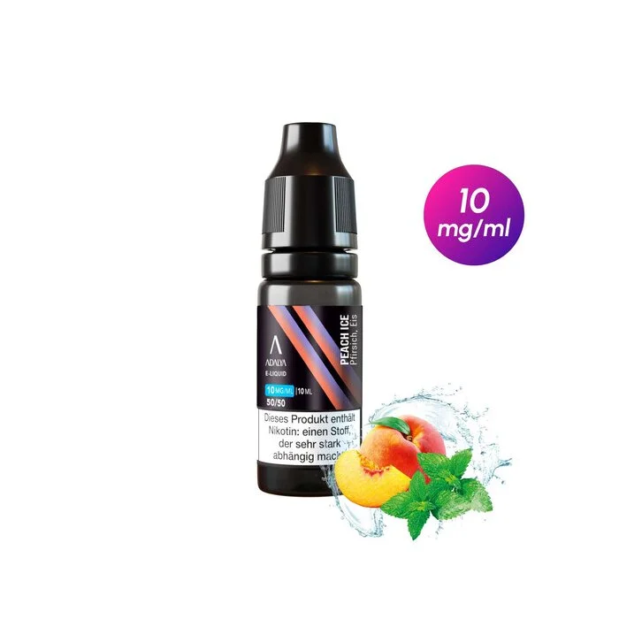 Knallerangebot Adalya Liquid - Peach Ice (Berlin Nights) Nikotinsalz 10ml | 10mg/ml