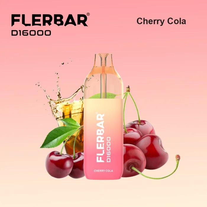 Flerbar D16000 - Cherry Cola 20mg/ml (Bundle Pod+Akku) Top-Seller