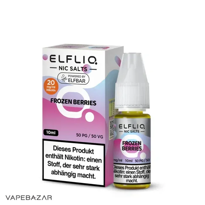Kostenloser Versand Elfliq Liquid by Elfbar - Frozen Berries Nikotinsalz 10ml | 20mg/ml
