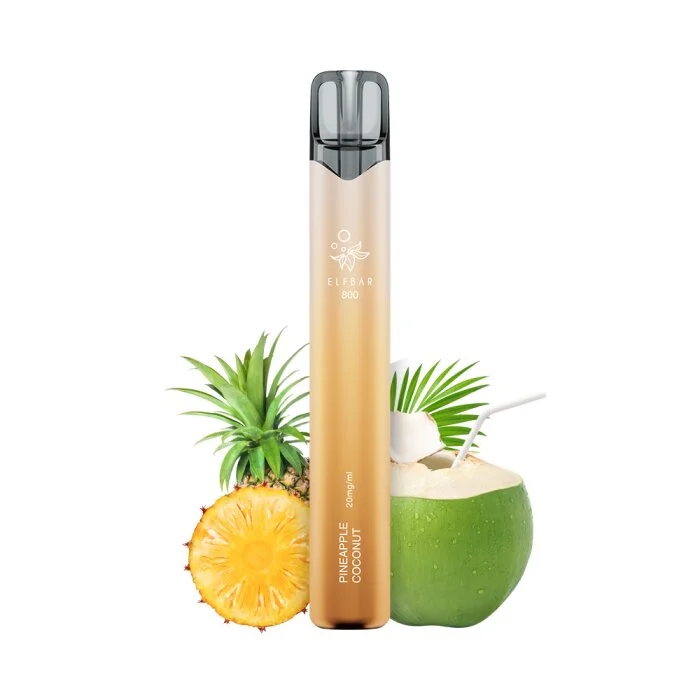 Elfbar 800 Einweg Vape - Pineapple Coconut 2ml | 20mg/ml Preiswert