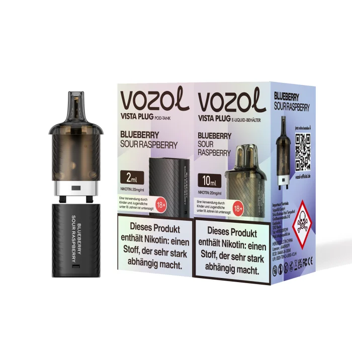 Vozol Vista Bundle (Pod + Verdampfer) - Blueberry Sour Raspberry | 20mg/ml Highlight