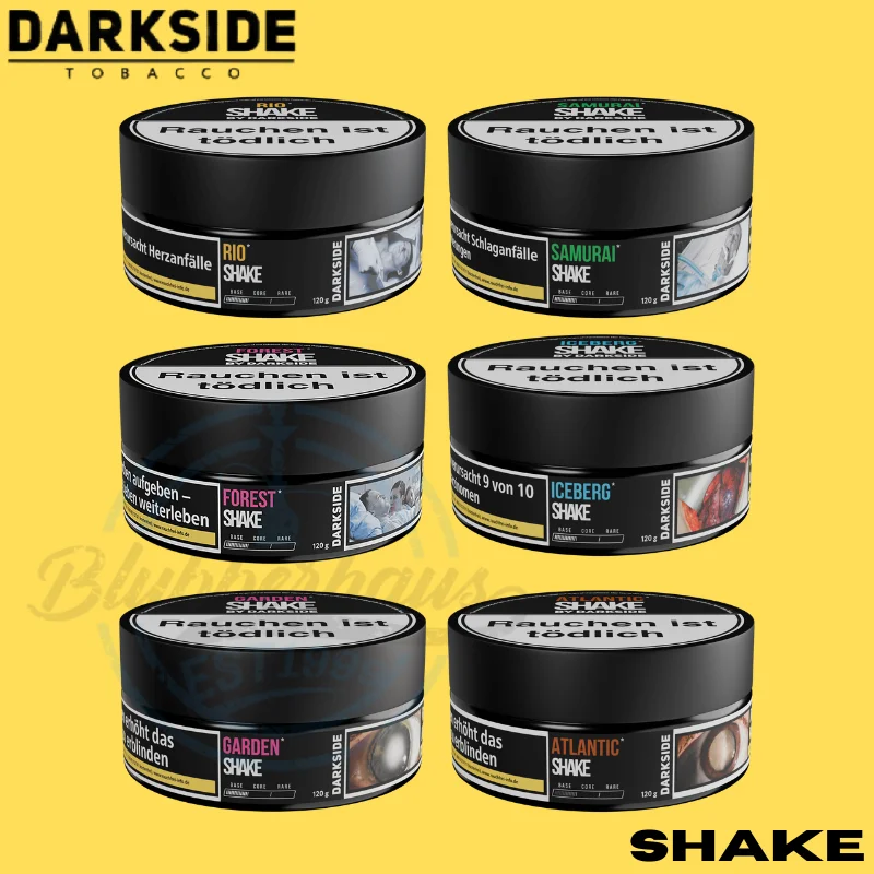 Direkt Vom Hersteller Darkside Shake Line Shisha Tabak 120g bei blubberhaus.de – Darkblend neu gedacht