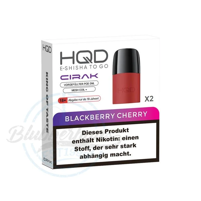 Zertifiziert HQD Cirak Pod - Blackberry Cherry