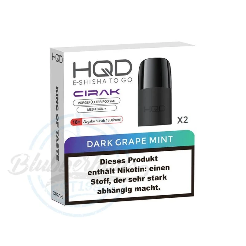 Bestpreis HQD Cirak Pod - Dark Grape Mint