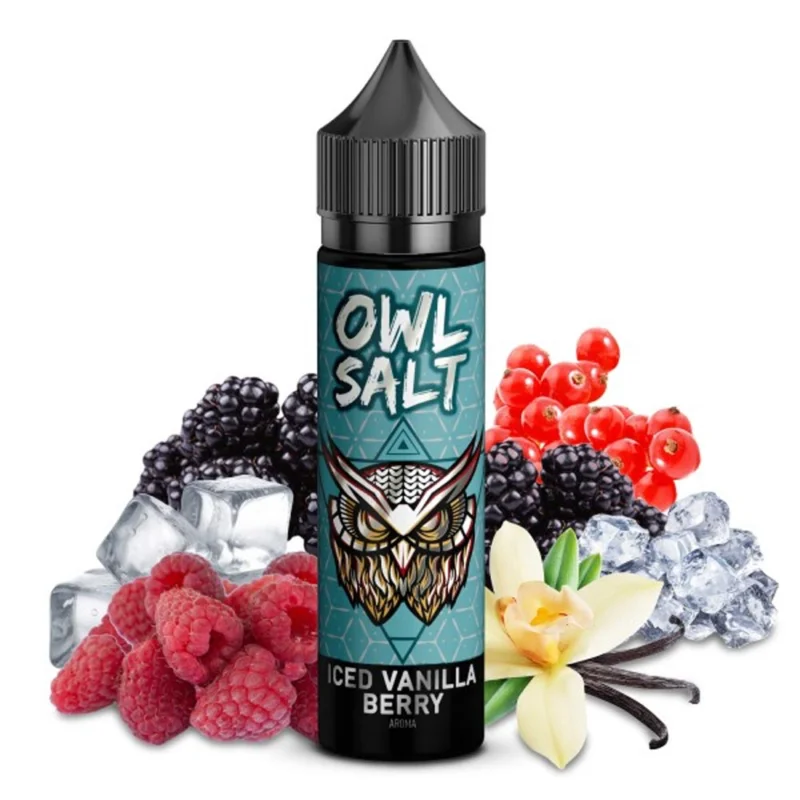 OWL SALT - Iced Vanilla Berry Longfill Aroma Ausverkauf