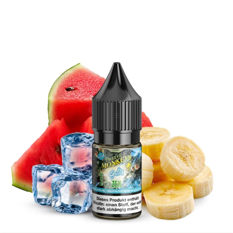 TWELVE MONKEYS - Zen Iced Nikotinsalz Liquid Zertifiziert