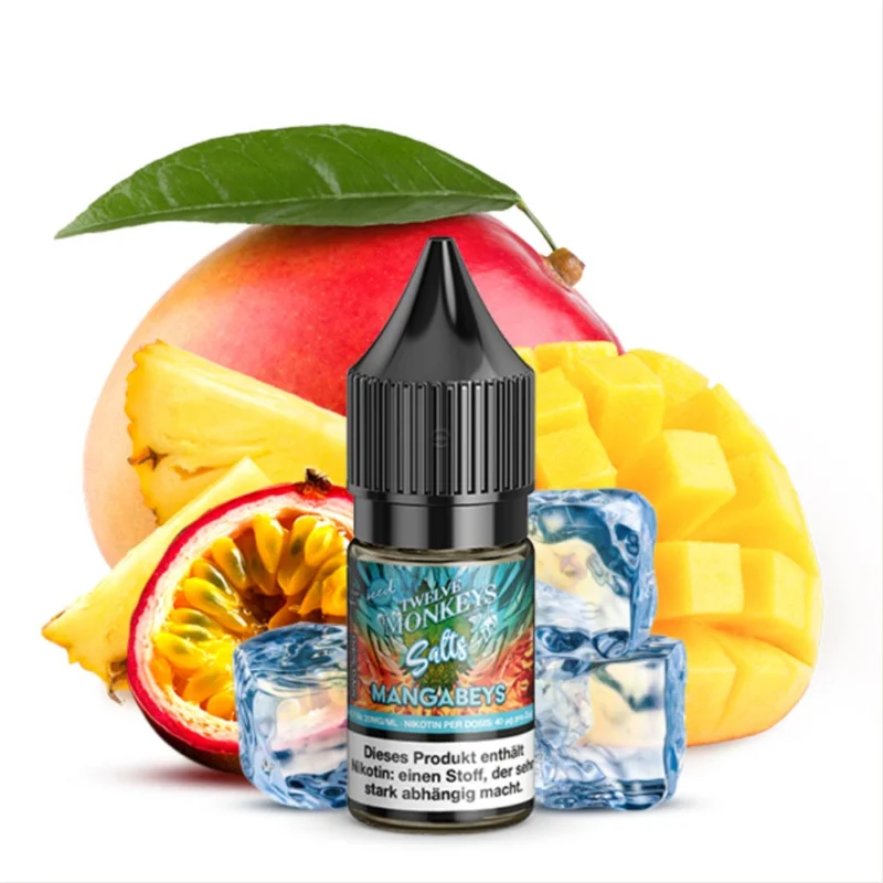 Gratis Versand TWELVE MONKEYS - Mangabeys Iced Nikotinsalz Liquid