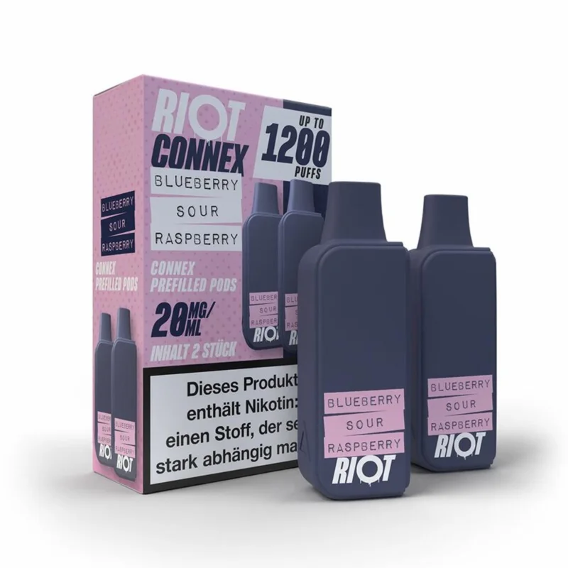 Markenware RIOT CONNEX Pods - Blueberry Sour Raspberry