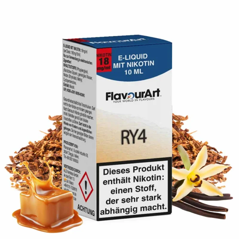 Direkt Vom Hersteller FLAVOURART - RY4 Liquid