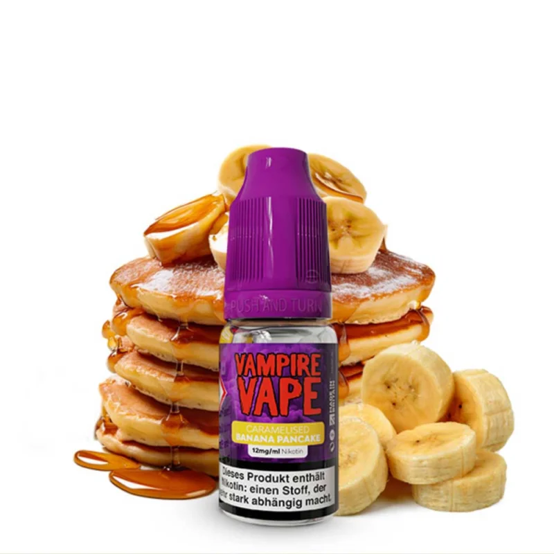 Günstig VAMPIRE VAPE - Caramelised Banana Pancake Liquid
