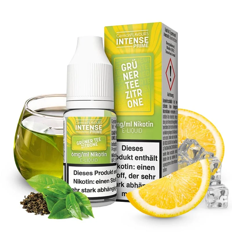Saisonangebot INTENSE PRIME - Grüner Tee Zitrone Liquid