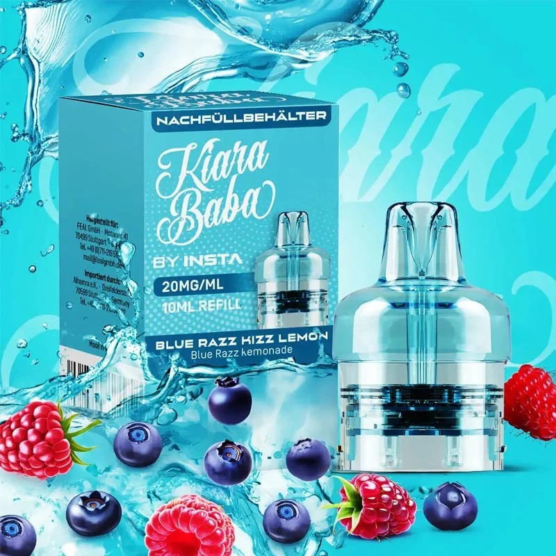 Wochenendangebot KIARA BABA 10k - Blue Razz Kizz Lemon Pod