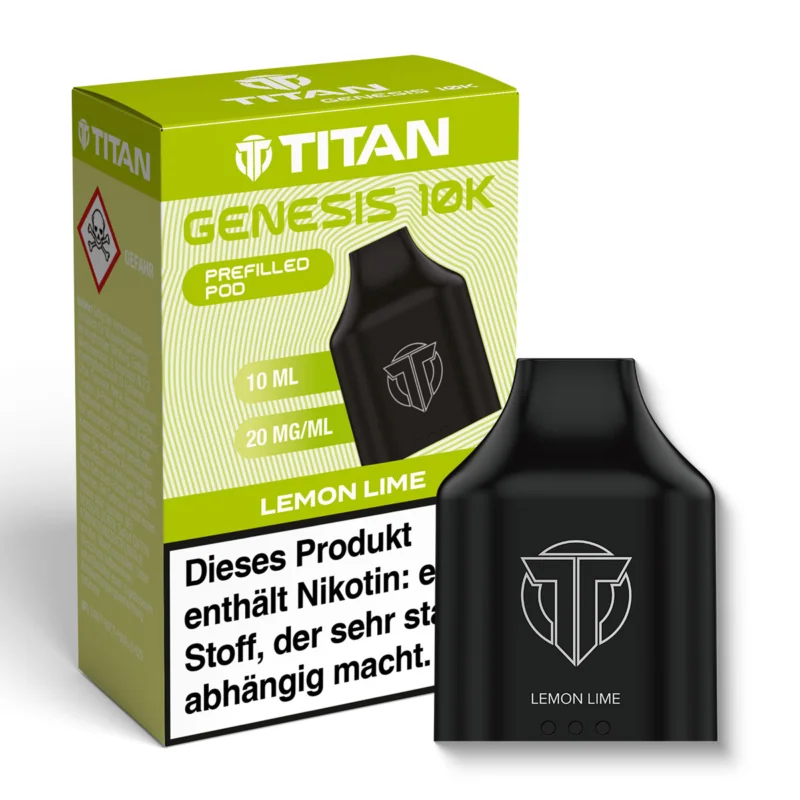 TITAN - Genesis 10k - Lemon Lime Pod Top-Preis