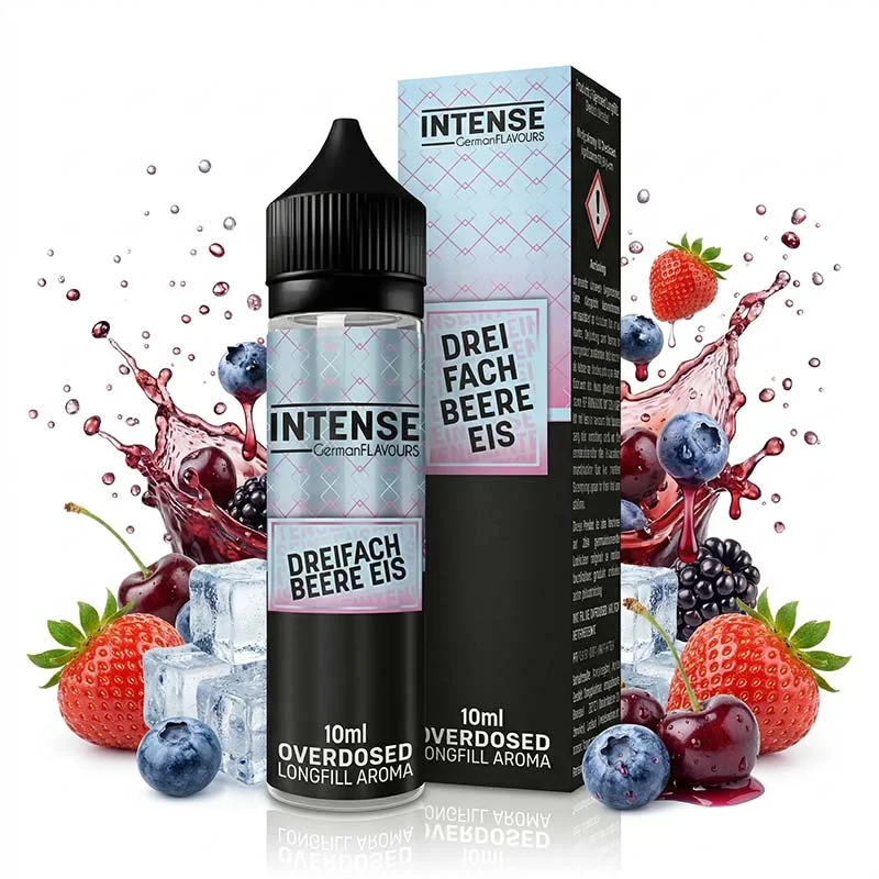 Gratis Versand Intense - Dreifach Beere Eis Longfill Aroma