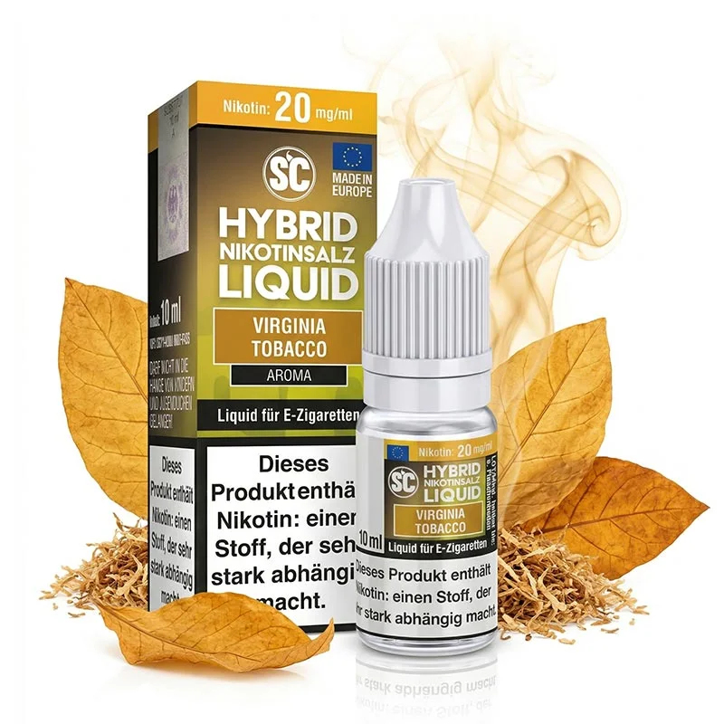 Direkt Vom Hersteller SC - Virginia Tobacco Hybrid Nikotinsalz Liquid