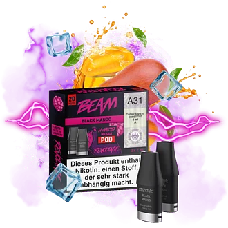 Revoltage Beam Dual - Black Mango Pod - 2er Pack Sonderaktion