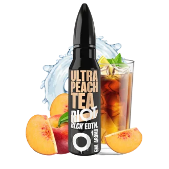 Riot Squad Black Edition Aroma - Ultra Peach Tea - 5 ml Longfill Kostenloser Versand