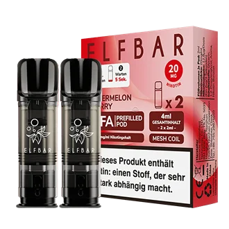 Gratis Versand ELF Bar ELFA - Watermelon Cherry Pod - 2er Pack