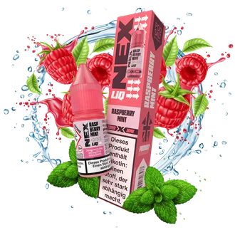 Direkt Vom Hersteller Pod Salt Nex Liq - Raspberry Mint - 10 ml Nikotinsalz Liquid