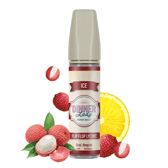 Dinner Lady Aroma - ICE - Flip Flop Lychee - 14 ml Longfill Schnäppchen