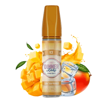 Neuheit Dinner Lady Aroma - ICE - Sun Tan Mango - 14 ml Longfill