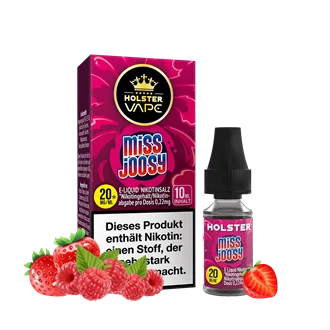 Holster Vape - Miss Joosy - 10 ml Nikotinsalz Liquid Meistverkauft