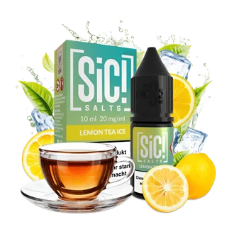 SIC Salts - Lemon Tea Ice - 10 ml Nikotinsalz Liquid Highlight