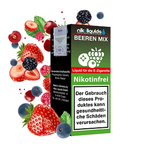 Letzte Chance nikoliquids Beeren Mix 70/30 - 10 ml E-Liquid
