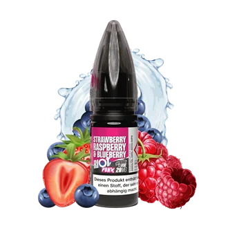Nur Heute Riot Squad PUNX Edition - Strawberry, Raspberry & Blueberry - 10 ml Hybrid-Nikotinsalz Liquid