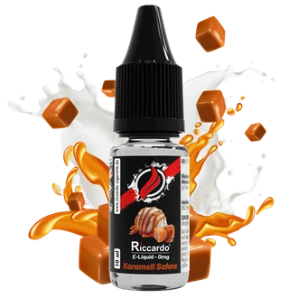 Aktuell Riccardo E-Liquid Karamell Sahne - 10 ml