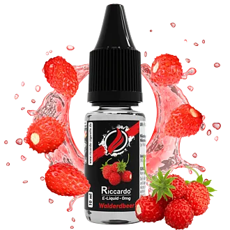 Schneller Versand Riccardo E-Liquid Walderdbeer - 10 ml
