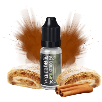Wanted - Apfelstrudel - 10 ml Nikotinsalz Liquid Sofort Bestellen
