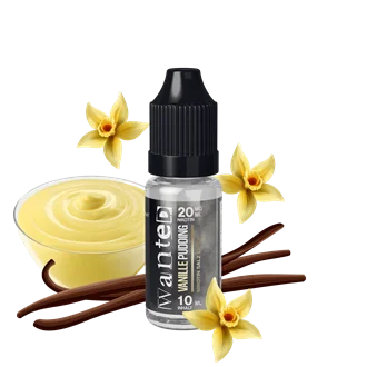 Wanted - Vanillepudding - 10 ml Nikotinsalz Liquid Bestpreis