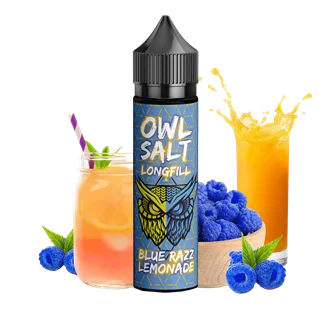 Highlight OWL Salt Aroma - Blue Razz Lemonade - 10 ml Longfill